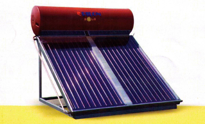 Natural circulation flat roof solar panel