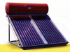 Panneau solaire de toit plat à circulation naturelle