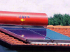 Pannello solare da tetto a circolazione naturale